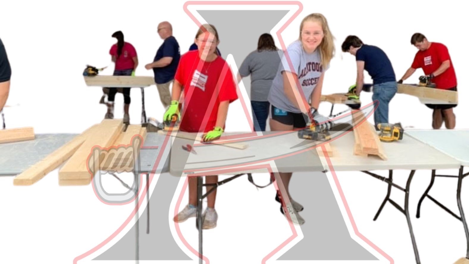 Spotlight Image - Allatoona Hosts Bunk Bed Build Day